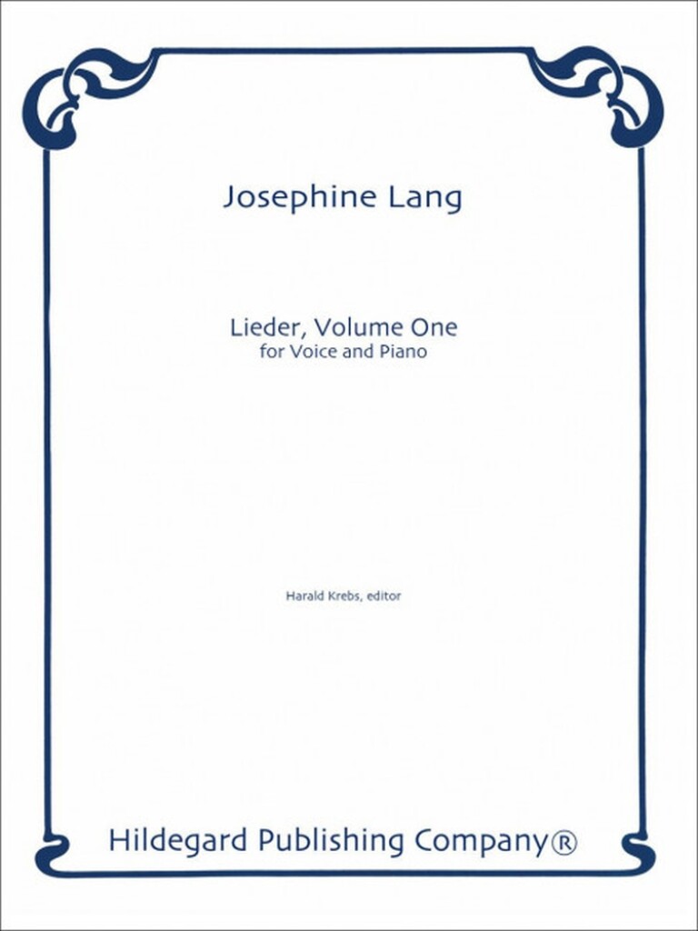 Lieder, Volume One